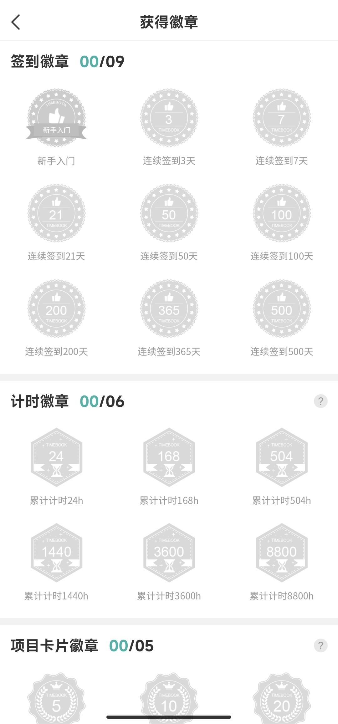 获得徽章
