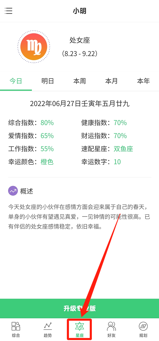 生物钟星座