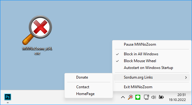 No Mouse Wheel Zoom