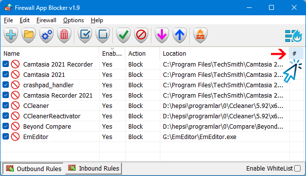 Firewall App Blocker (Fab) 