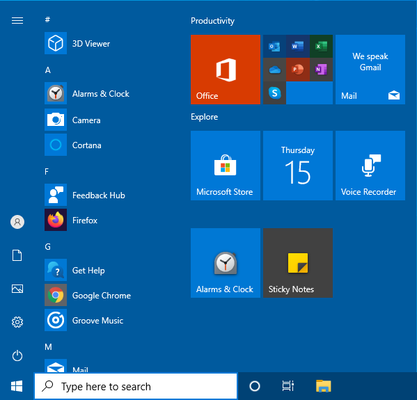 Backup Start Menu Layout v1.6