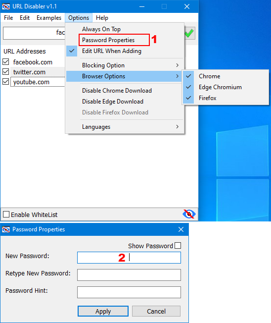 URL Disabler v1.1