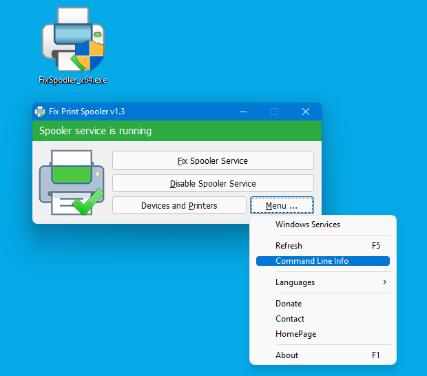 Fix Print Spooler v1.3