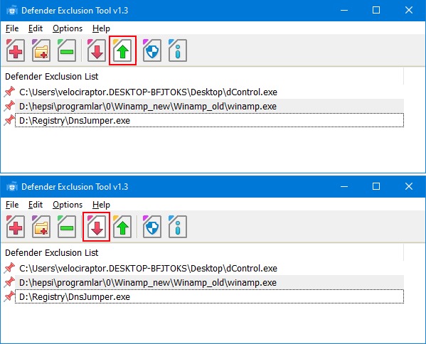 Defender Exclusion Tool v1.3