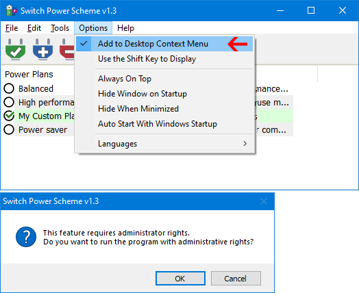 Switch Power Scheme v1.3