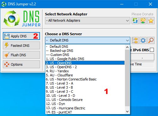 Dns Jumper v2.2