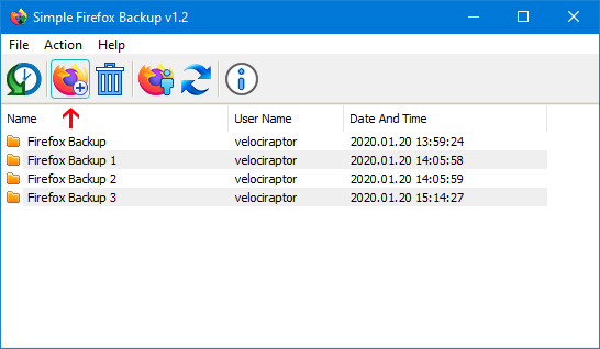 Simple Firefox Backup v1.2
