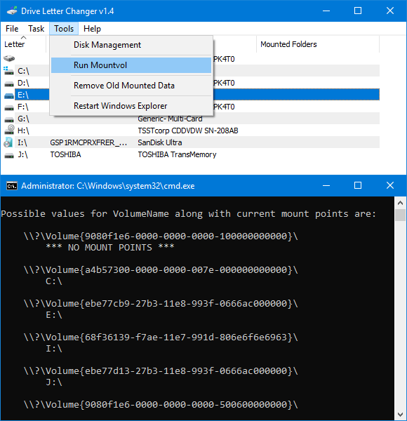 Drive Letter Changer v1.4