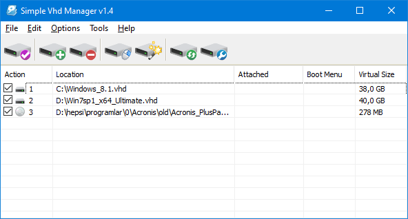Simple VHD Manager v1.4