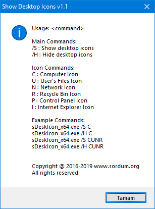 Show Desktop Icons v1.1