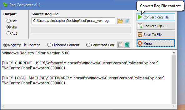Reg Converter v1.2