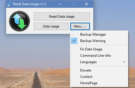 Reset Data Usage v1.2