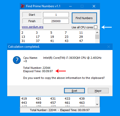Find Prime Numbers v1.1
