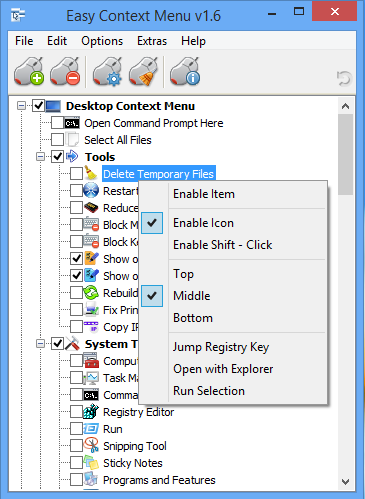 Easy Context Menu v1.6