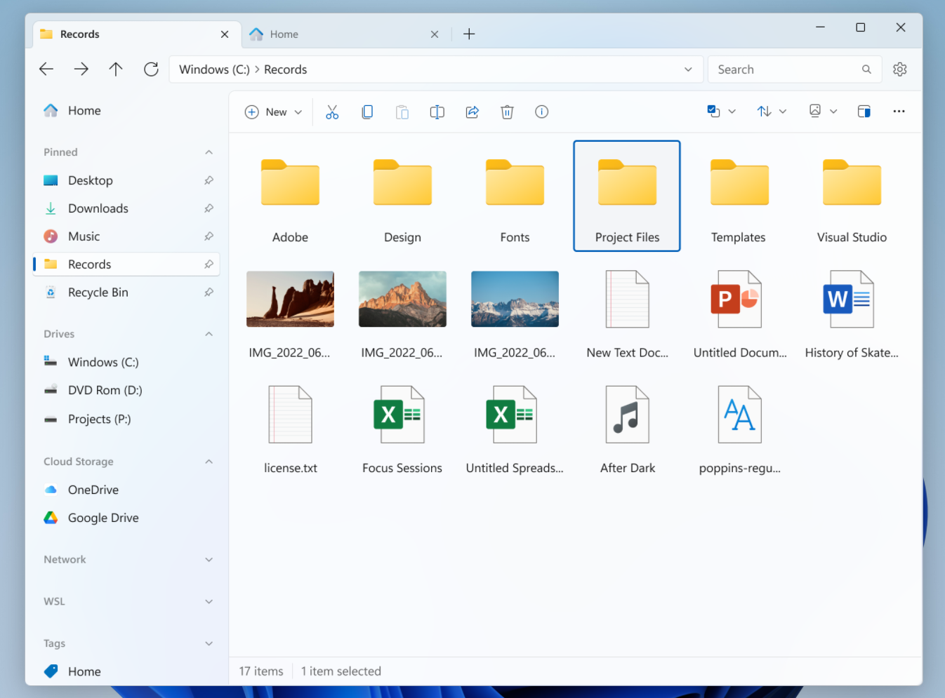 Files