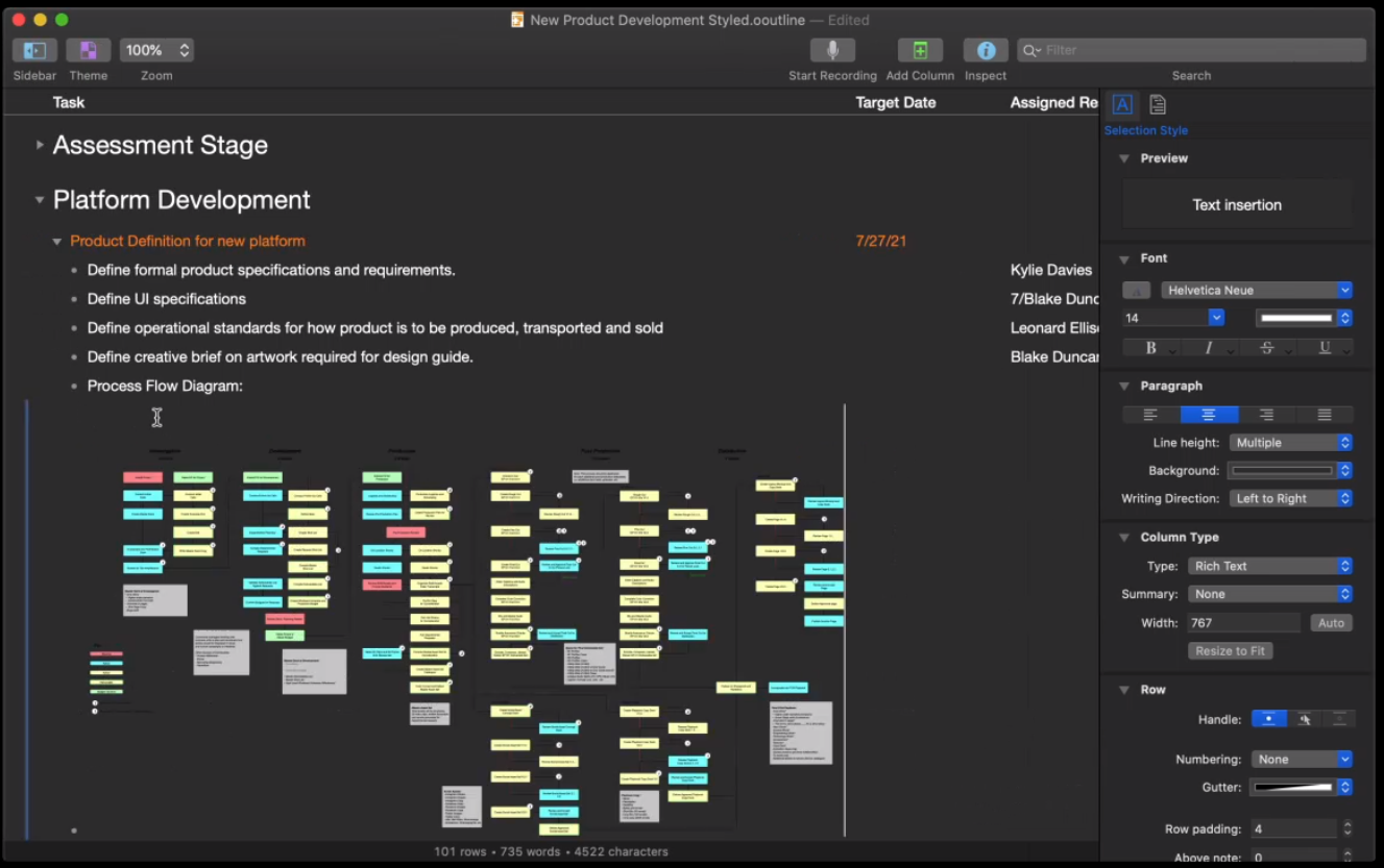 OmniOutliner