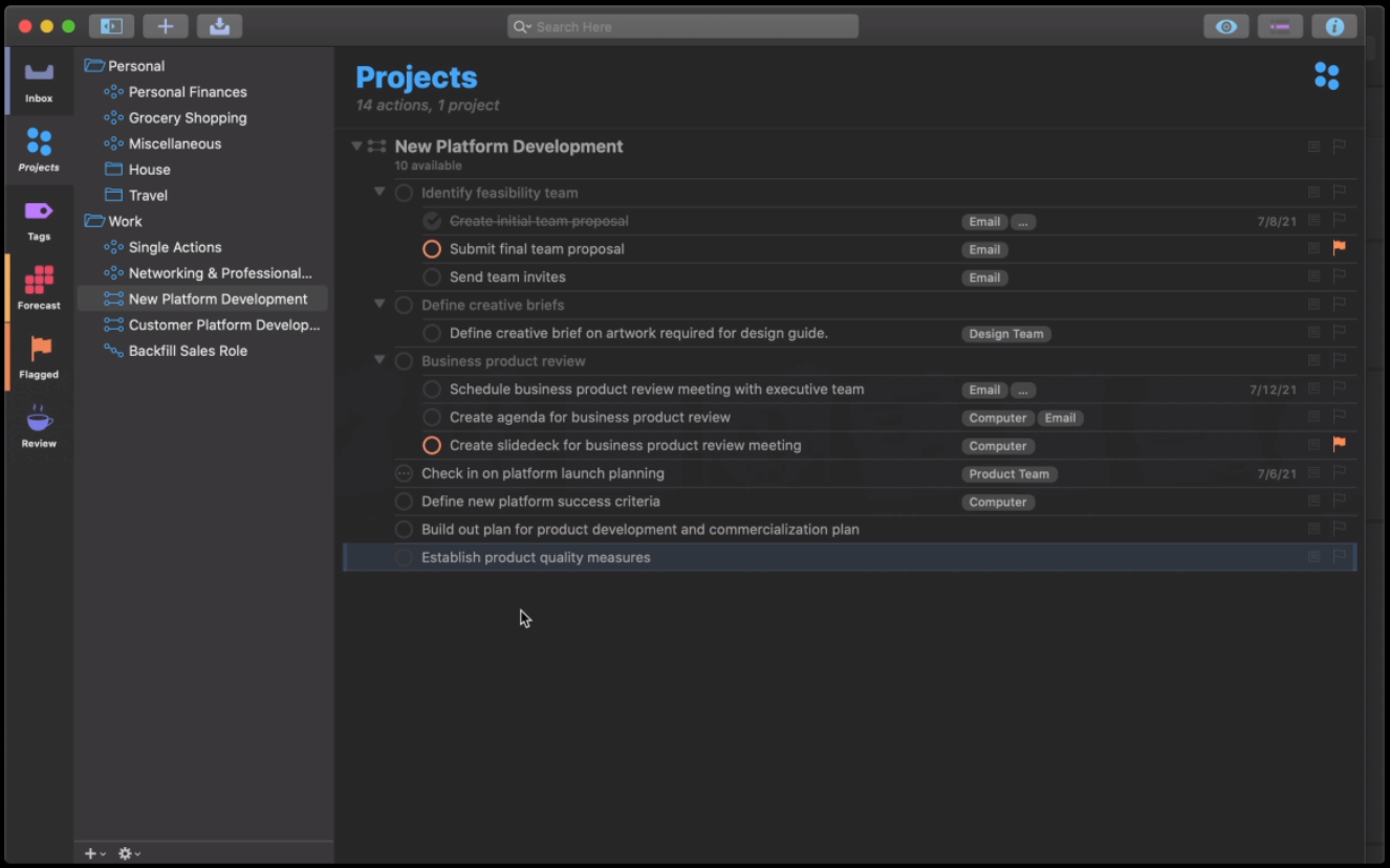 OmniOutliner