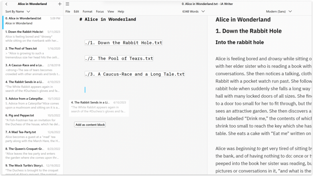 iA Writer