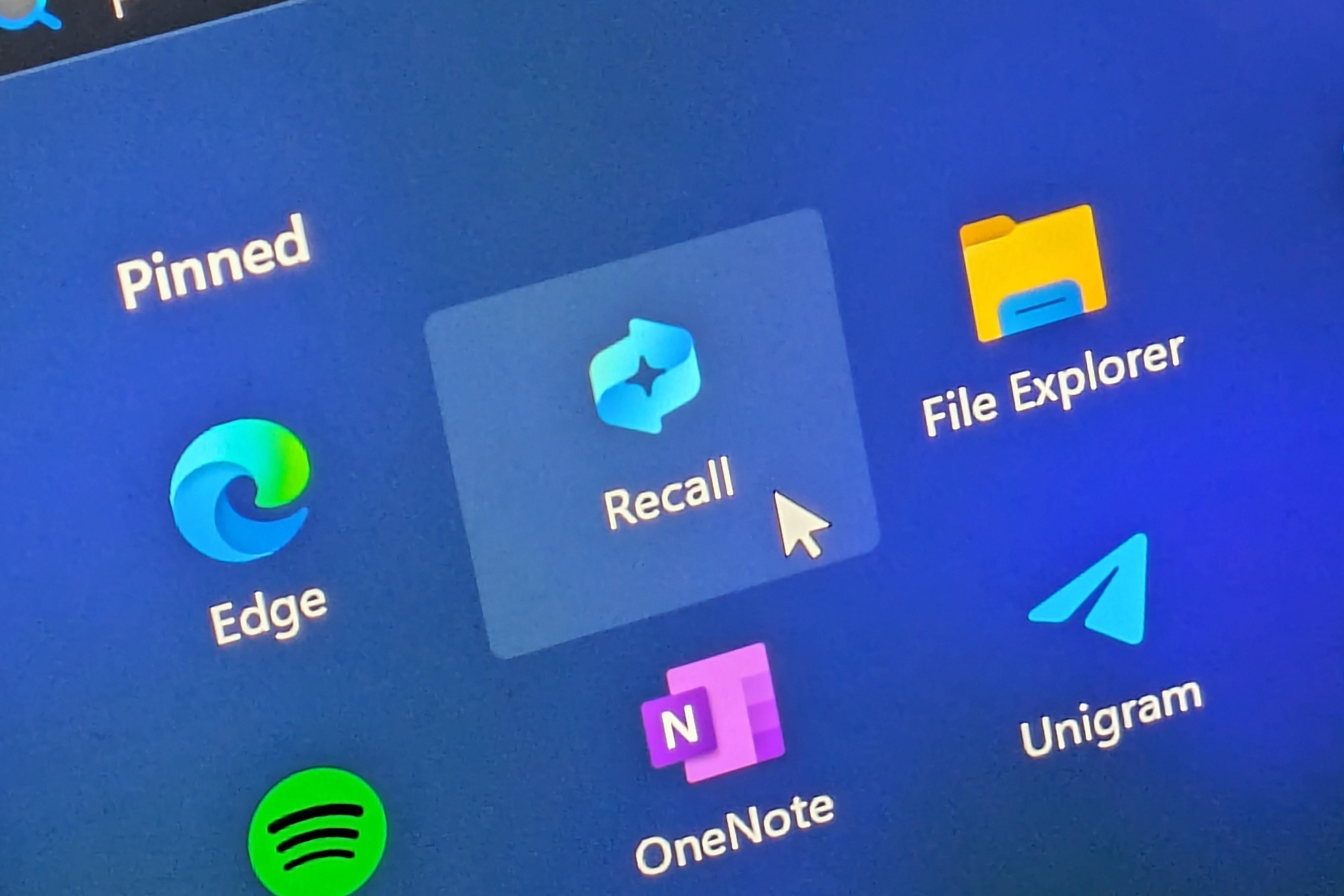 微软Win11 AI 辅助回忆功能 Recall 将于10月公测