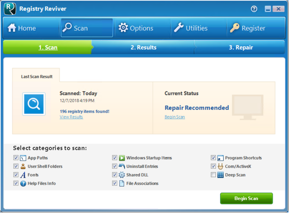 Registry Reviver