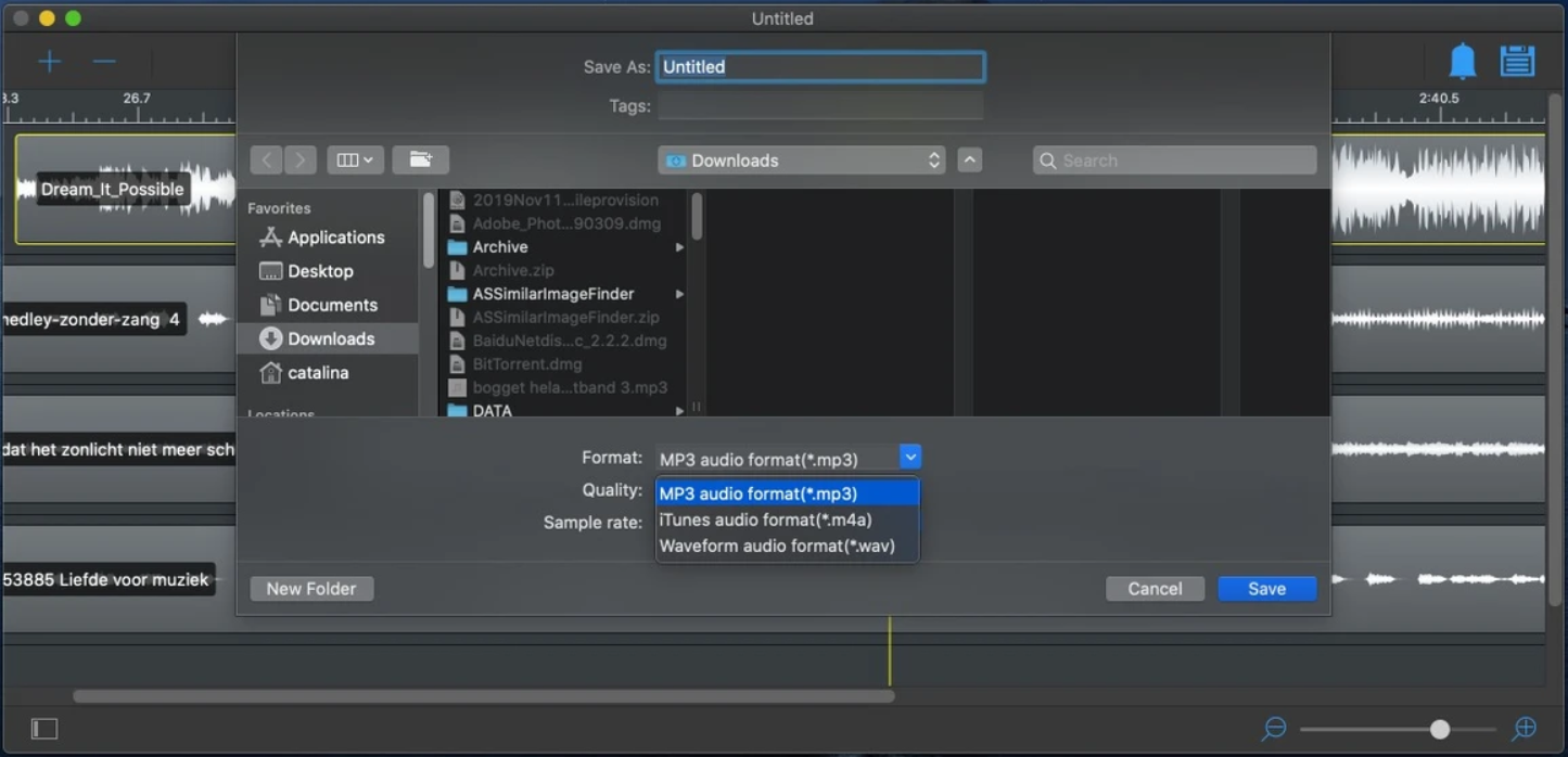 Easy Audio Mixer