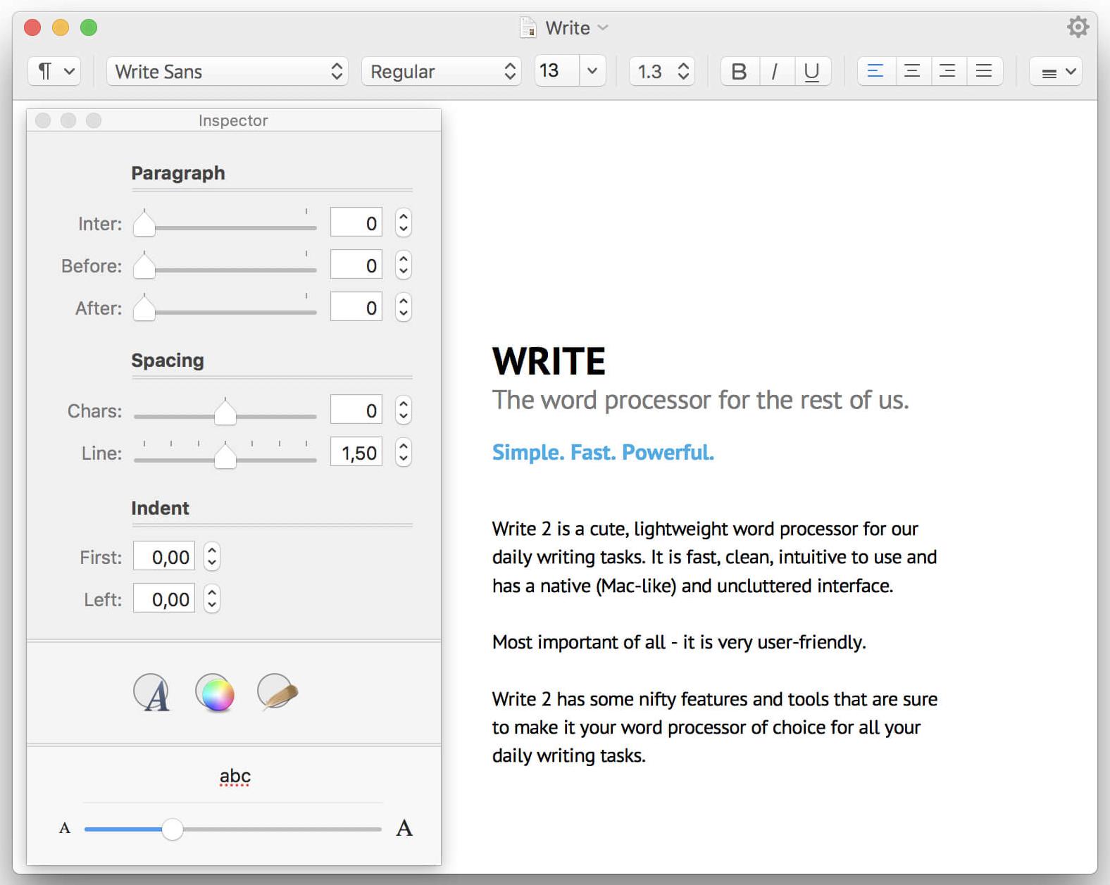 Write