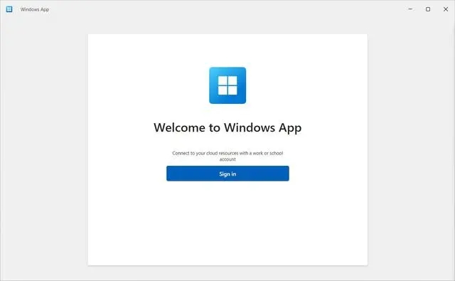 Windows App