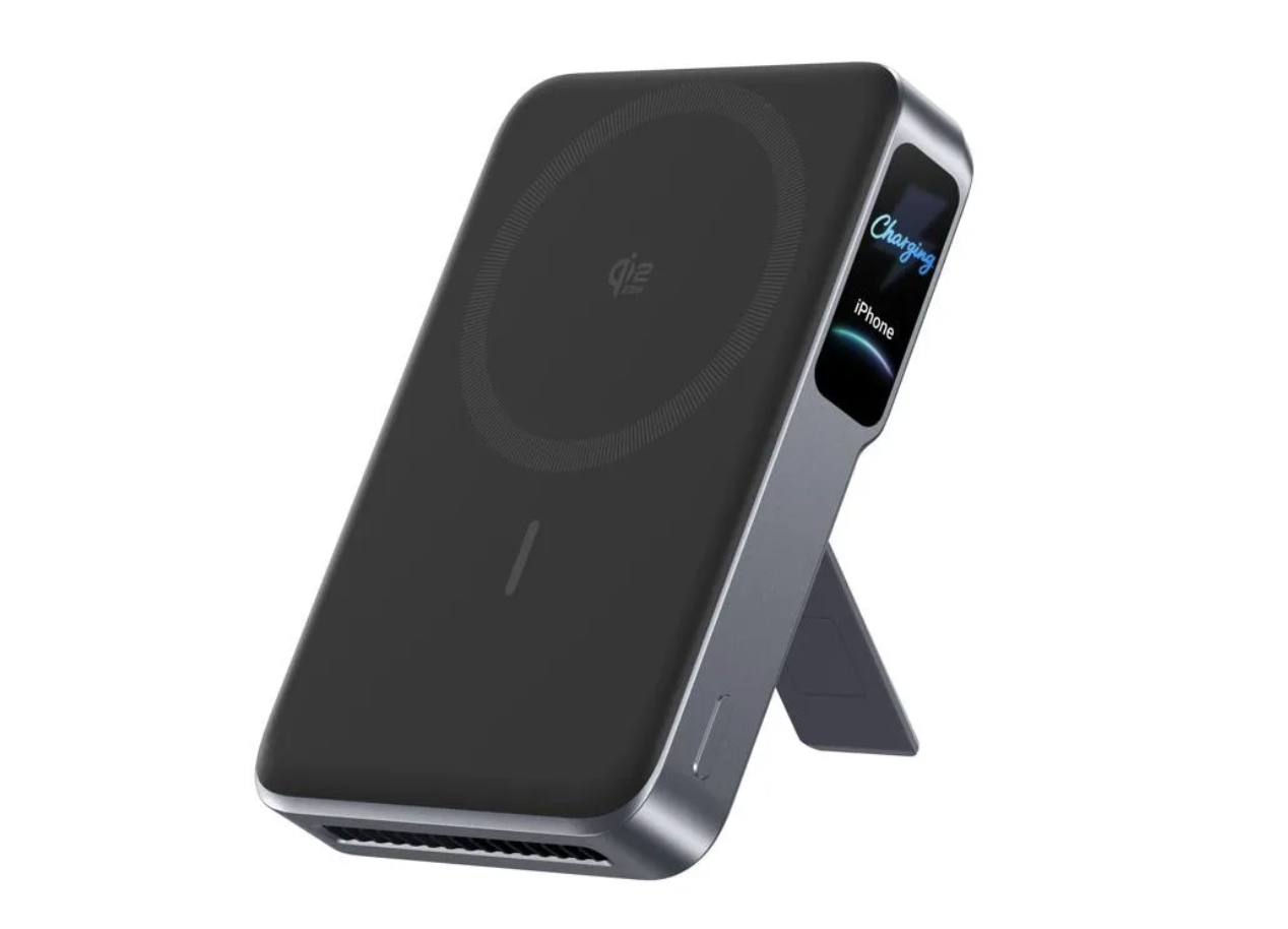 安克 MagGo 2.0 磁吸移动电源曝光:升级 25W Qi 2.2 无线充电、支持显示 iPhone 机型