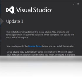 Visual Studio 2012 Update 1