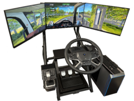 HORI联合日野推出驾驶培训模拟器，TGS2026开放体验