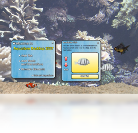 动态水族馆桌面