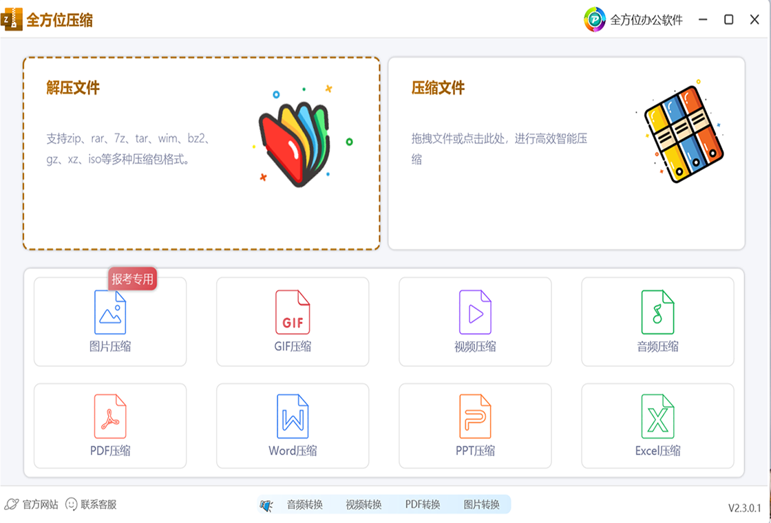 全方位压缩软件
