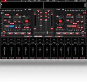 先锋1000模拟打碟机(Virtual DJ)