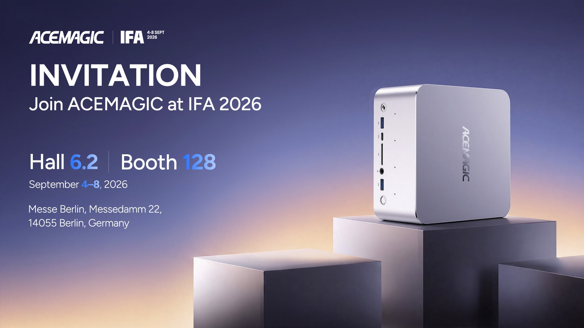 ACEMAGIC 将推出升级款 F9A 迷你主机,搭载 AMD 锐龙 AI Max+ PRO 495