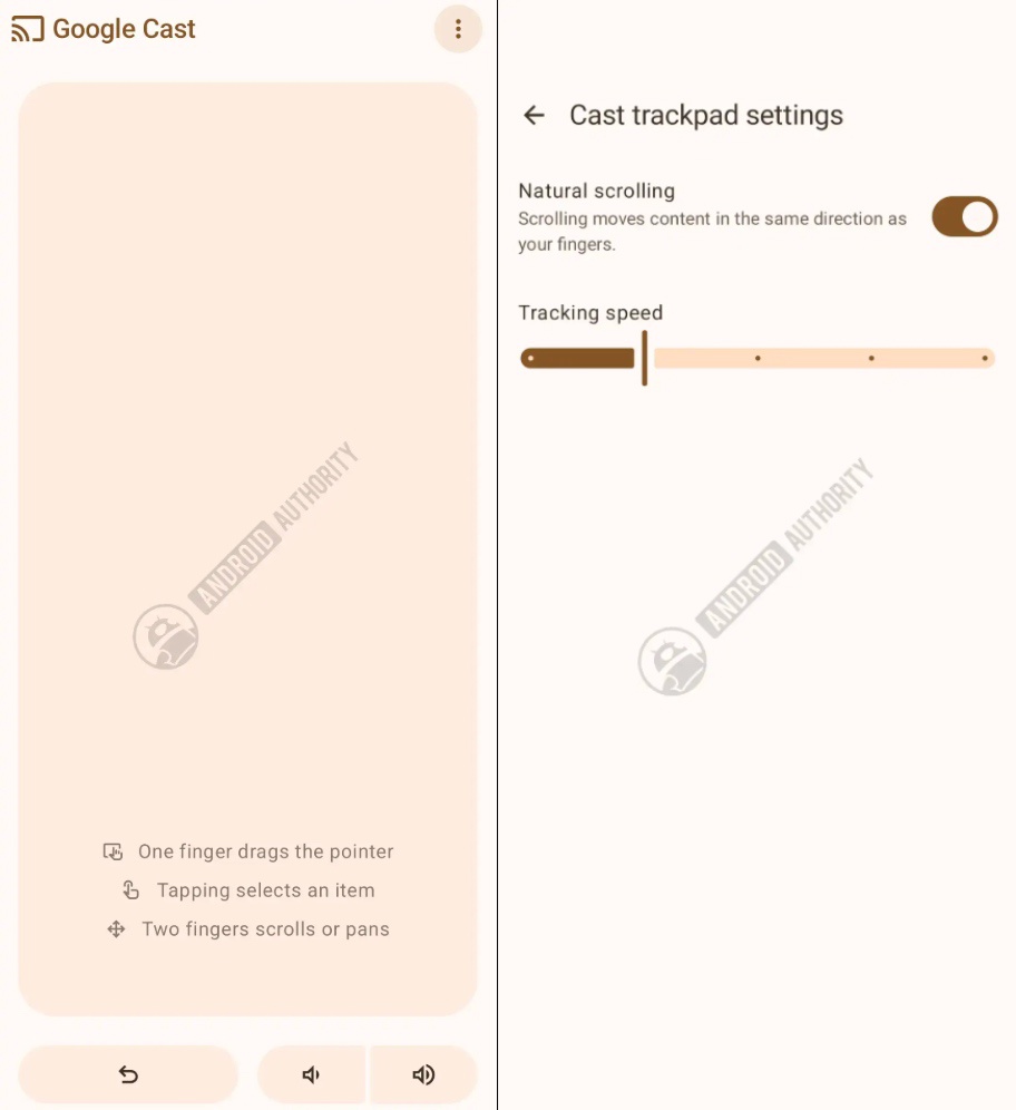 代码显示谷歌正开发 Cast Trackpad,安卓手机可充当 Googlebook 触控板