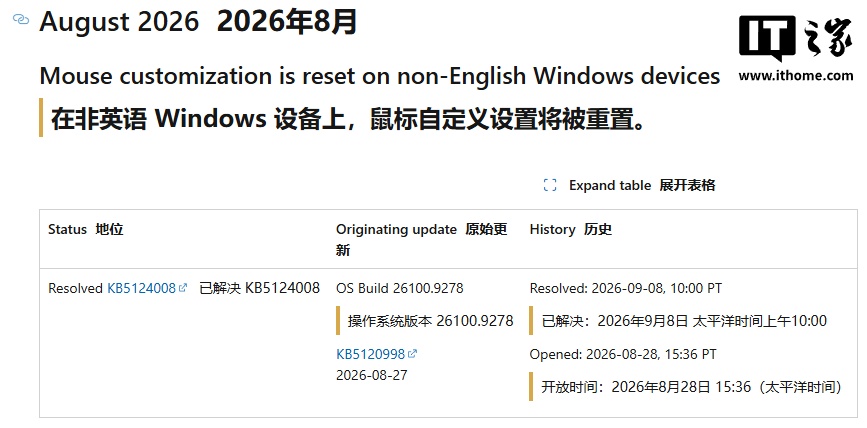 微软发布Windows 11九月累积更新:修复光标样式失效与桌面壁纸黑屏