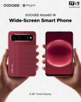 DOOGEE Note60 W系列广交会首发：预装Android 17，外观与华为Pura X View相似