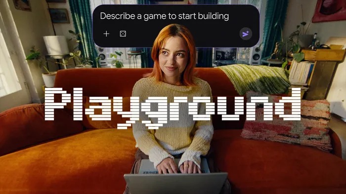 谷歌联合 Unity 推出 AI 游戏平台 Playground,自然语言即可创建游戏