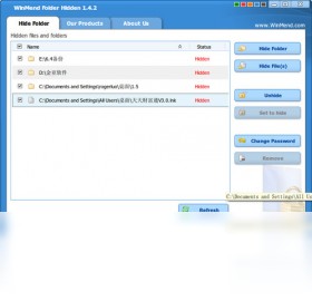 WinMend Folder Hidden