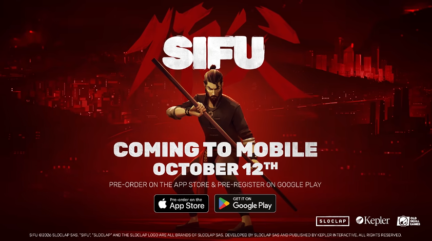 功夫游戏《师父 Sifu》手游版10月12日上线,采用虚拟按键操作
