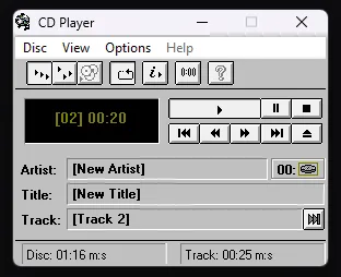 Windows 11 可原生运行的最古老 GUI 应用：1992 年 CD 播放器